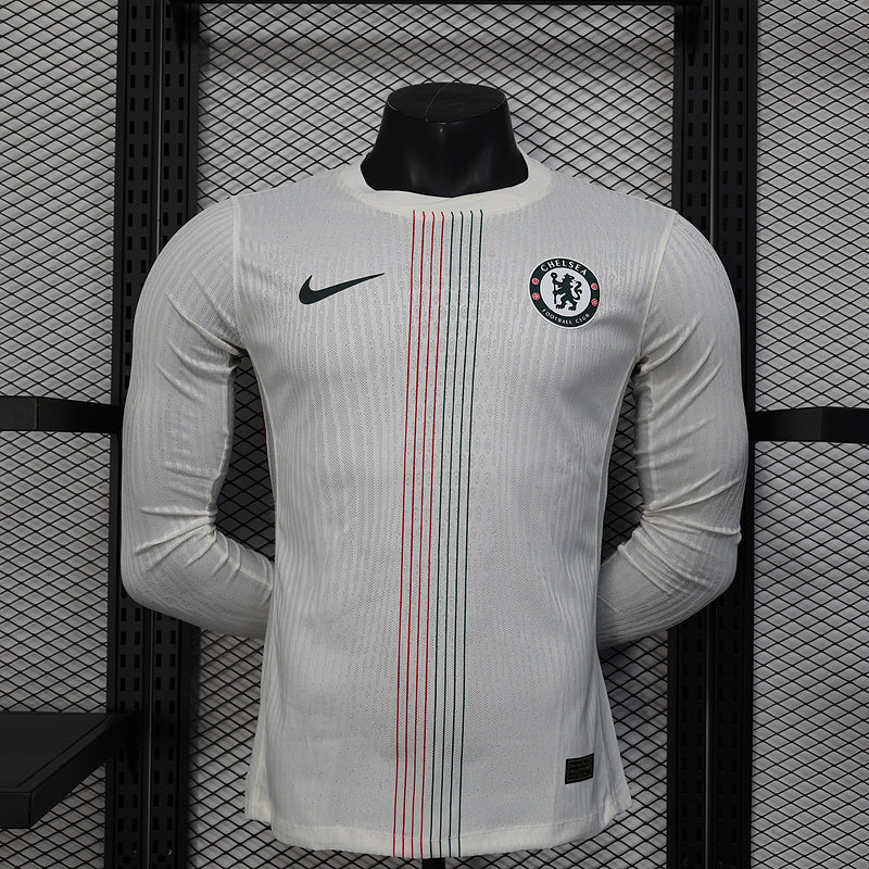 MAILLOT CHELSEA VERSION MANCHES LONGUES EXTÉRIEUR 2025/2026