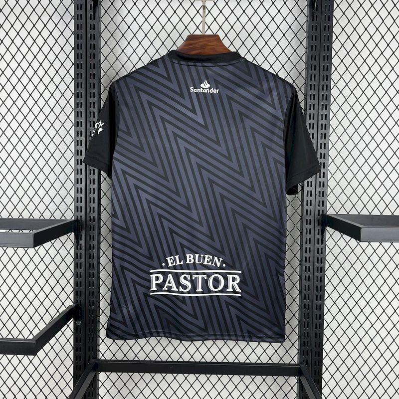 MAILLOT SANTANDER GARDIEN VERSION NOIR 2024/2025