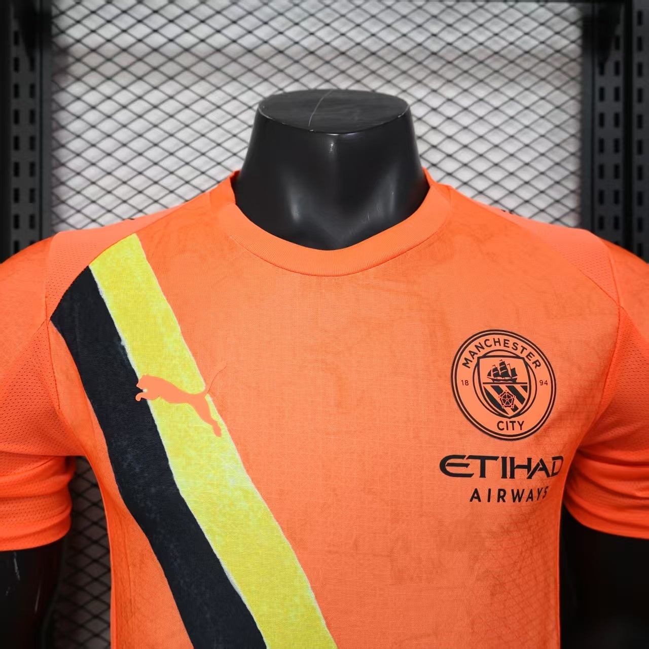 MAILLOT ORANGE MANCHESTER CITY 2025/2026