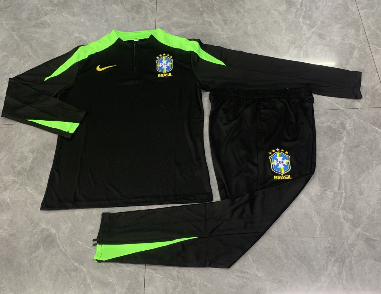SURVÊTEMENTS BRÉSIL NOIR 2025/2026