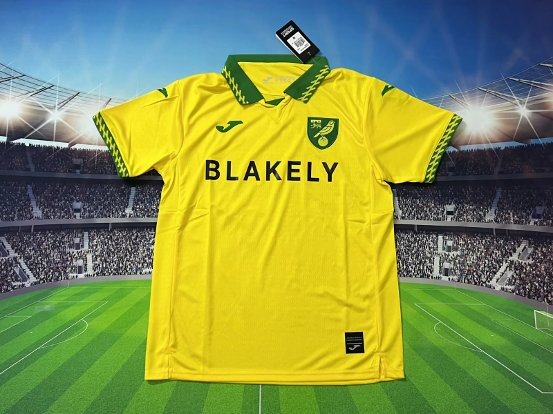 MAILLOT NORWICH DOMICILE 2025/2026