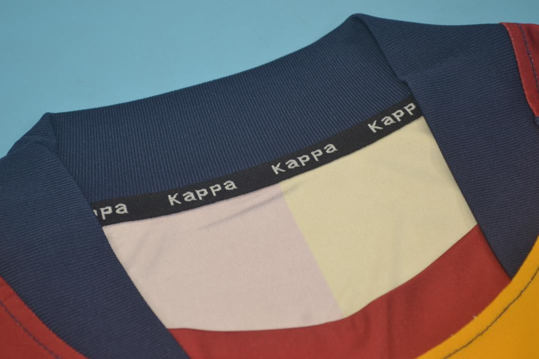 MAILLOT RETRO AS ROMA DOMICILE 2001/2002 VERSION MANCHES LONGUES