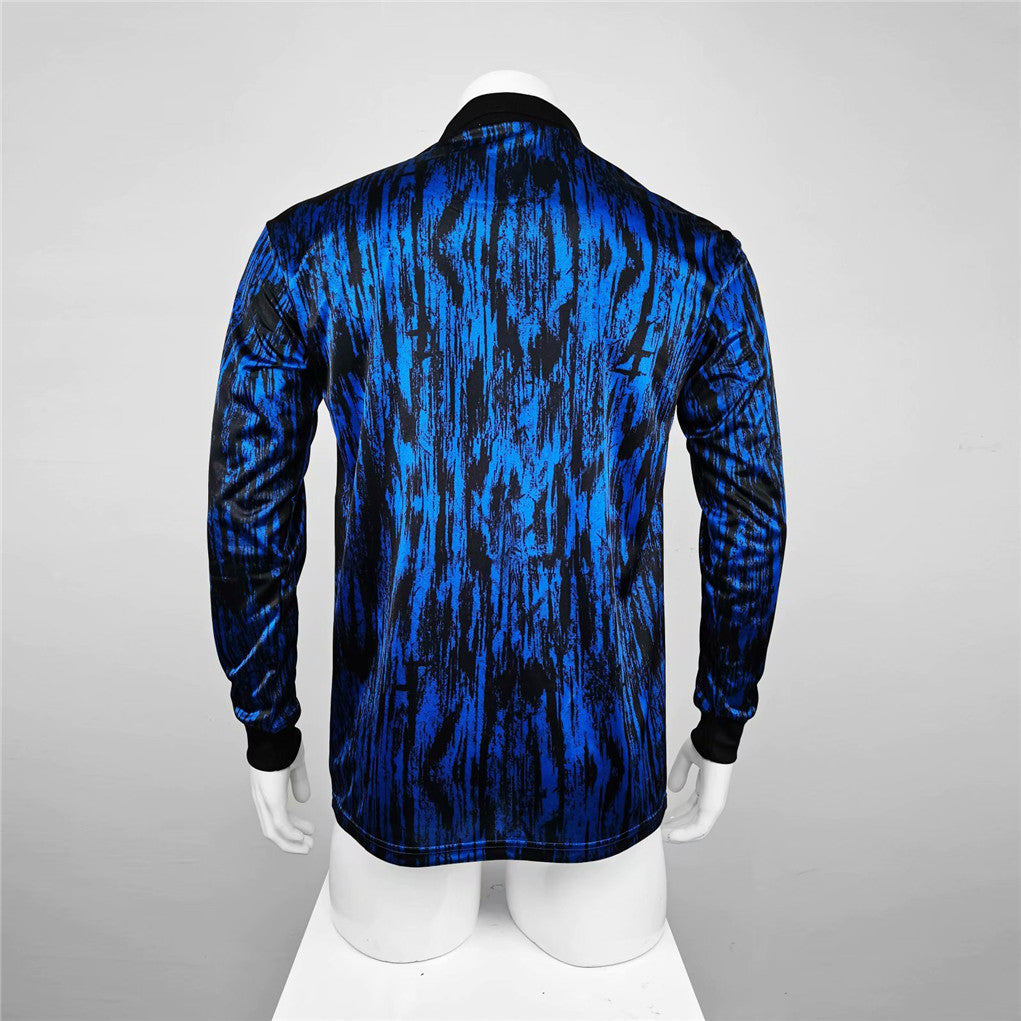 MAILLOT MANCHESTER UNITED EXTÉRIEUR 1992/1993VERSION MANCHES LONGUES