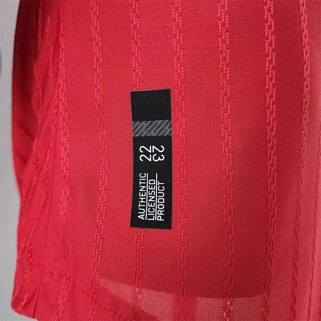 MAILLOT MANCHESTER UNITED DOMICILE 2022/20223 VERSION MANCHES LONGUES