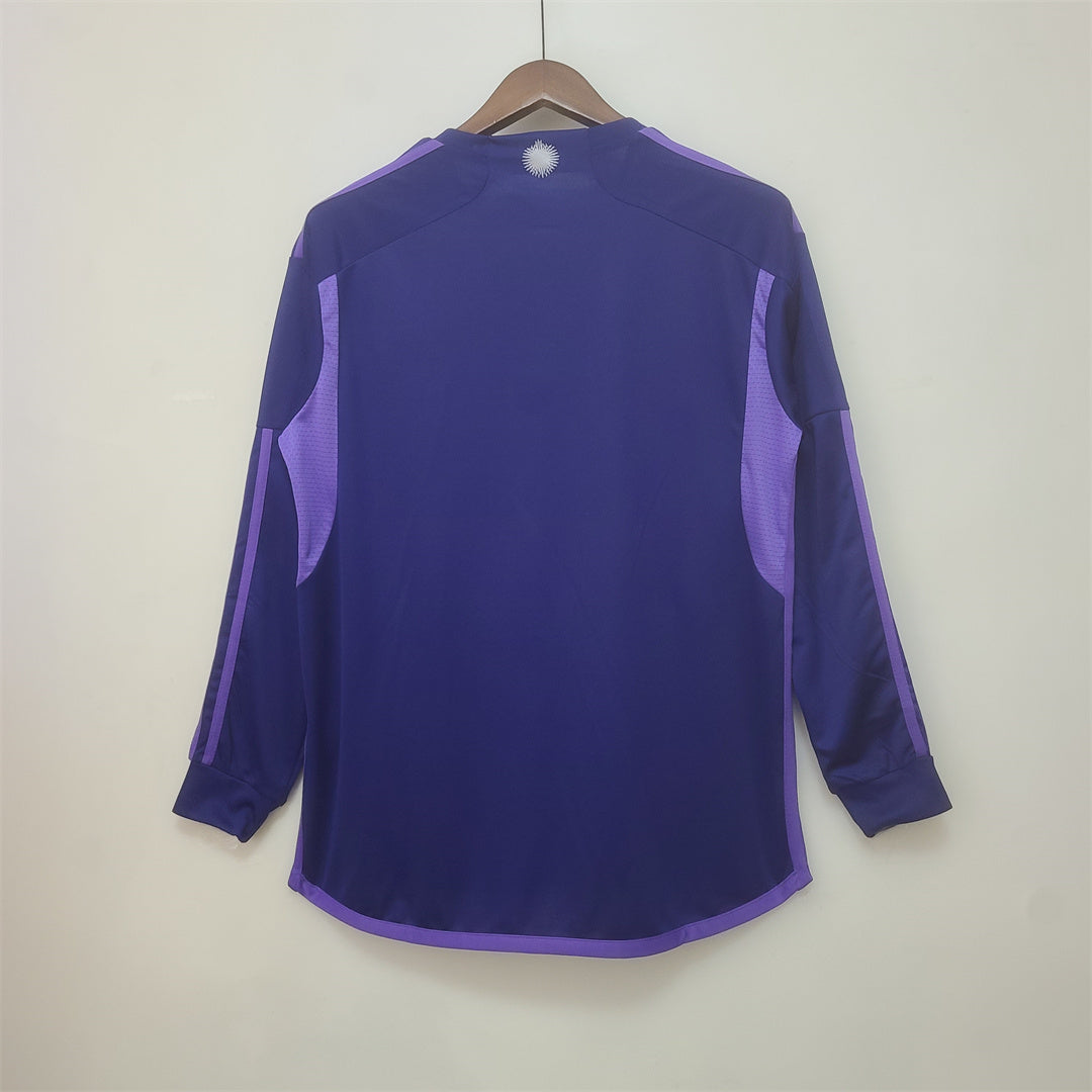 MAILLOT ARGENTINE EXTÉRIEUR 2022 VERSION MANCHES LONGUES