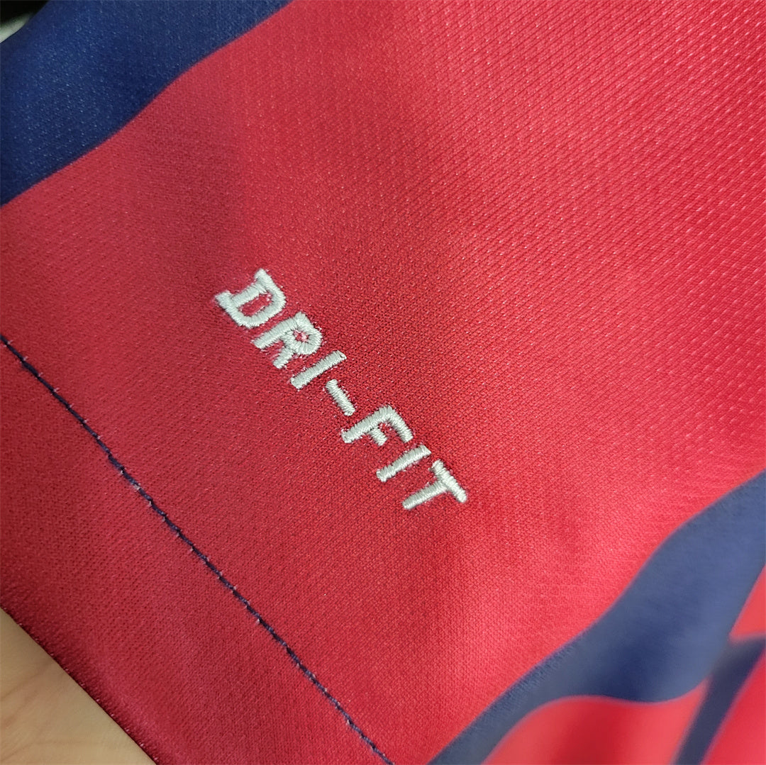 MAILLOT BARCELONE DOMICILE 2014/2015 VERSION MANCHES LONGUES