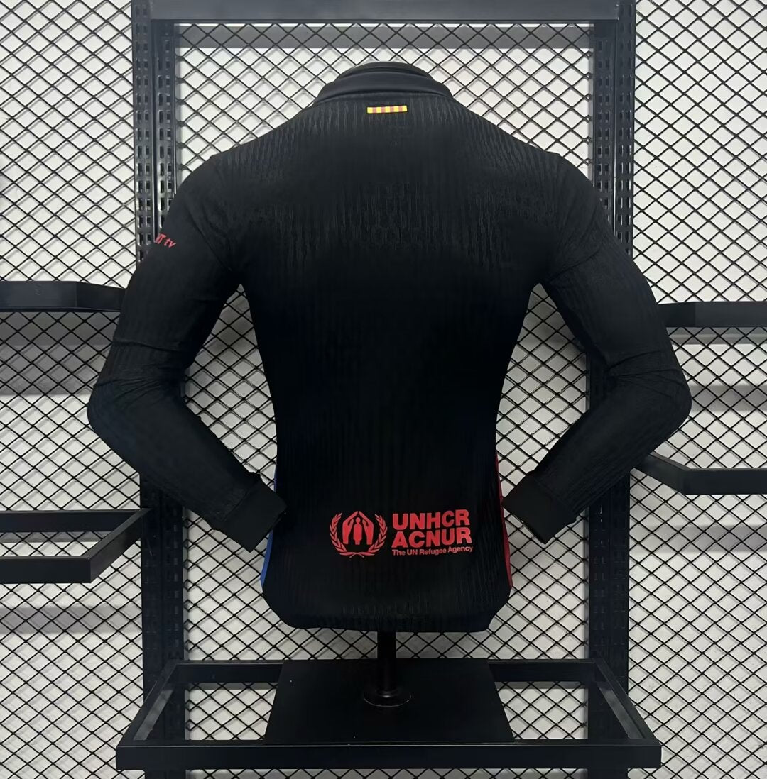 MAILLOT BARCELONE EXTÉRIEUR 2014/2025 VERSION MANCHES LONGUES