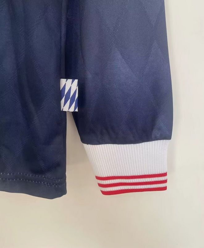 MAILLOT BAYERN MUNICH DOMICILE 1997/1998 VERSION MANCHES LONGUES