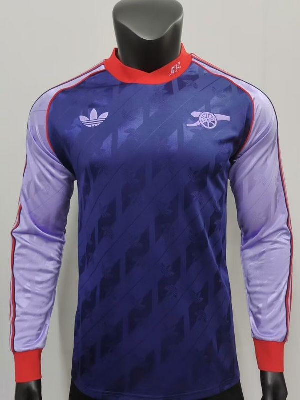 MAILLOT RETRO ARSENAL 2024/2025 VERSION MANCHES LONGUES