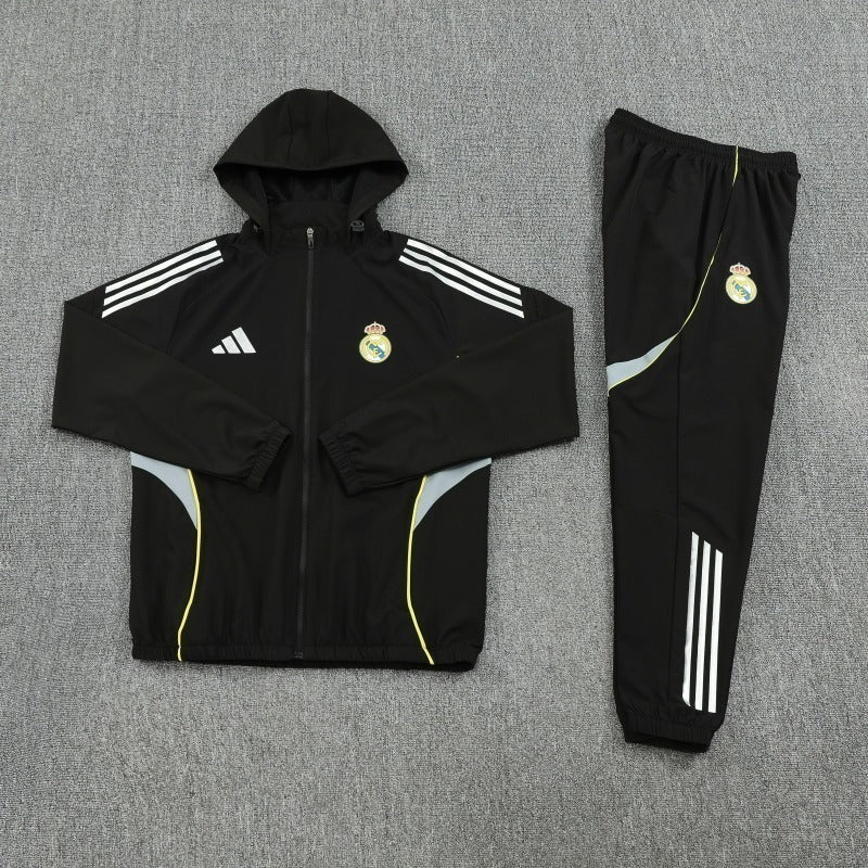 SURVÊTEMENTS REAL MADRID NOIR 2025/2026