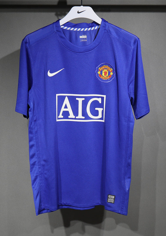 MAILLOT RÉTRO MANCHESTER UNITED EXTÉRIEUR 2007/2008